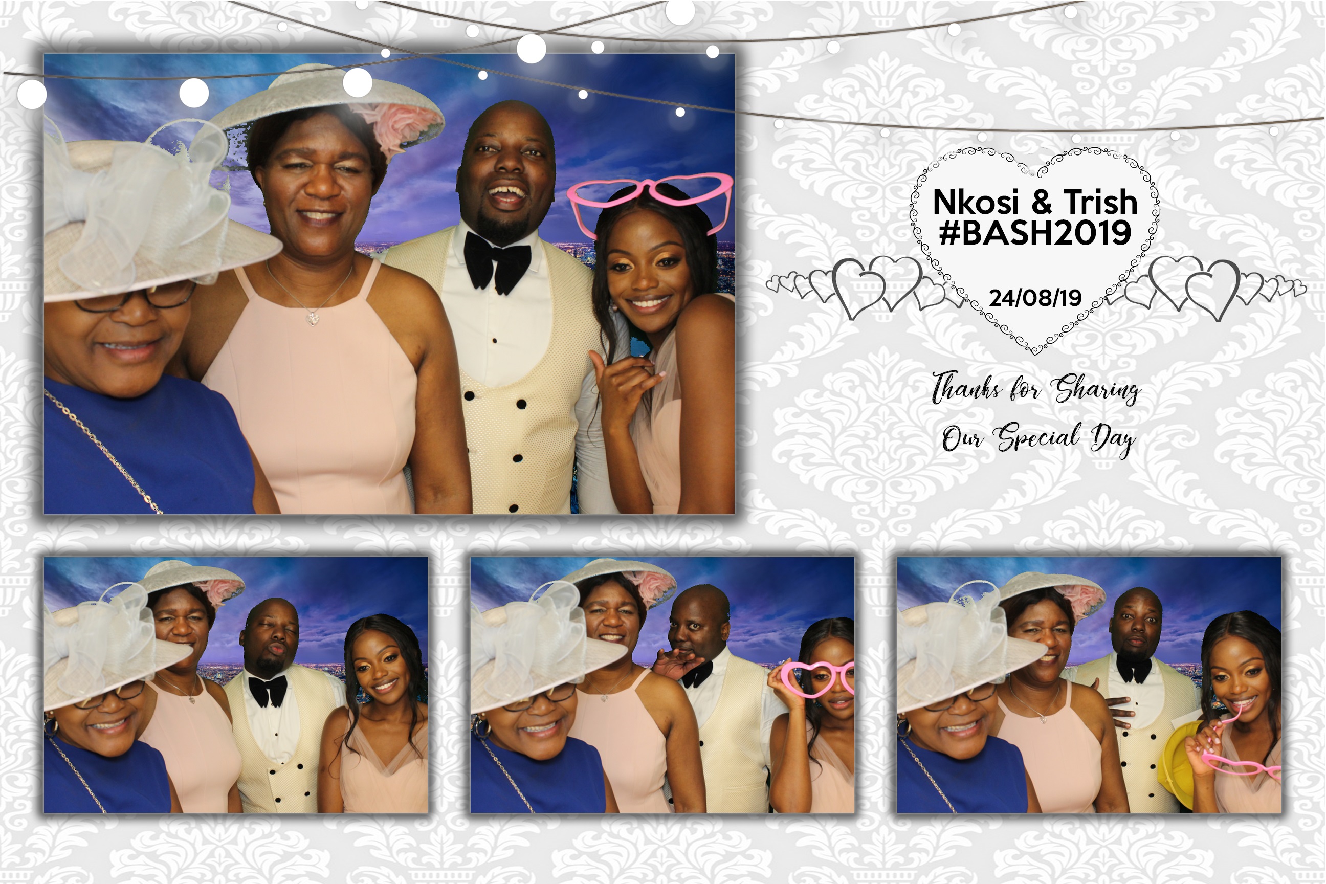 Nkosi & Trish's Wedding  | View more photos from the event at images.mobile-photo-booth.com/u/MobilePhotoBoothUK/Nkosi-Trishs-Wedding